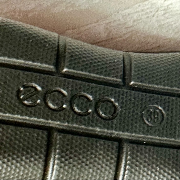 Ecco Felicia Stretch Slip On Loafer Wedge Shoe Women’s Sz 39 8 - 8 1/2 Black - Picture 4 of 10